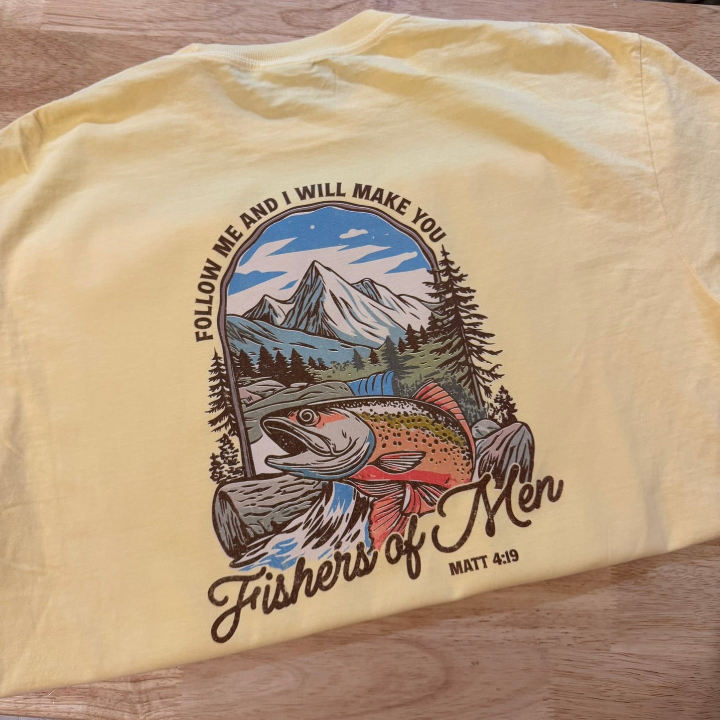 Fishers of Men Tee – Matthew 4:19