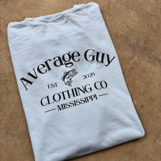 Average Guy Clothing Co. Logo Tee – Mississippi Edition