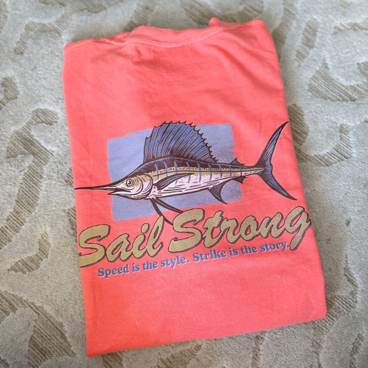 Sail Strong Tee – Sailfish Graphic Shirt