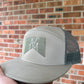 AG Banner Patch Trucker Hat – Tan & Olive Mesh Back Cap